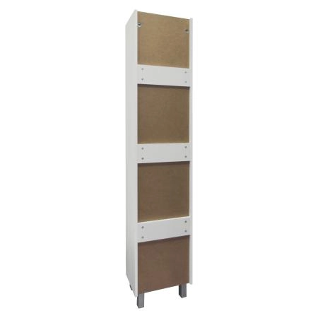 Шкаф-колонна Comforty Валдай-40Н 00-00020473 напольная белая матовая