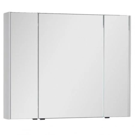 Зеркало шкаф Aquanet Латина 90 цвет белый (179605)