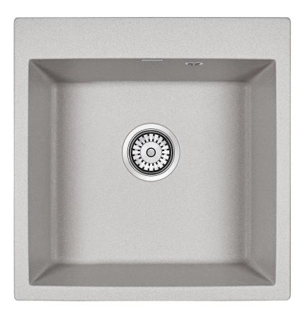 Мойка для кухни Paulmark PRAKTISCH, PM105152-GR , серый, 510х520