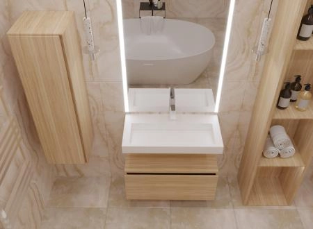 Столешница моноблок Boheme FLAT 80см 859-080
