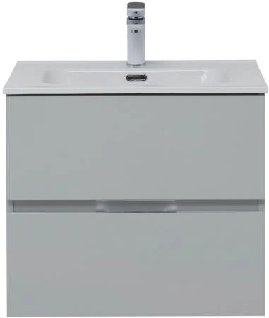 Тумба под раковину Aquanet Алвита New 60 2 ящика, серый