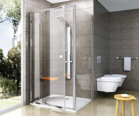 Неподвижная стенка Ravak PPS-100 блестящая + Транспарент