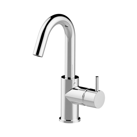 Cisal Less New Смеситель для раковины, на 1 отв., с донным клапаном, цвет: хром