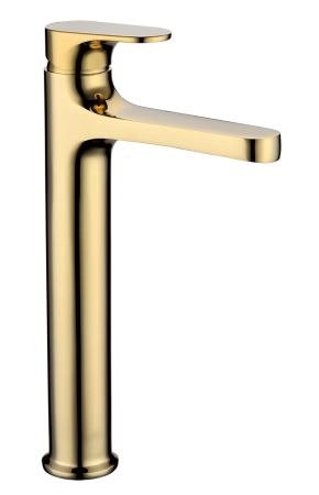 Смеситель для умывальника Boheme высокий SPECTRE Gold 452-G