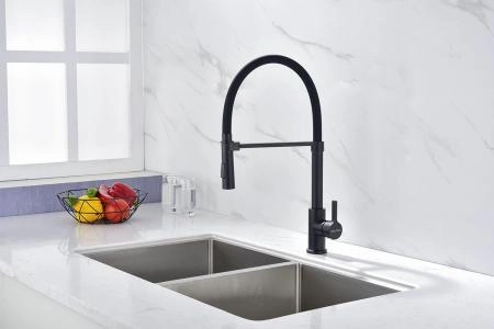 Смеситель для кухни Paulmark Halt антрацит Ha214021-401