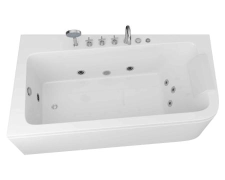 Ванна GROSSMAN GR-17095-1L (95x170x58) гидромассажная
