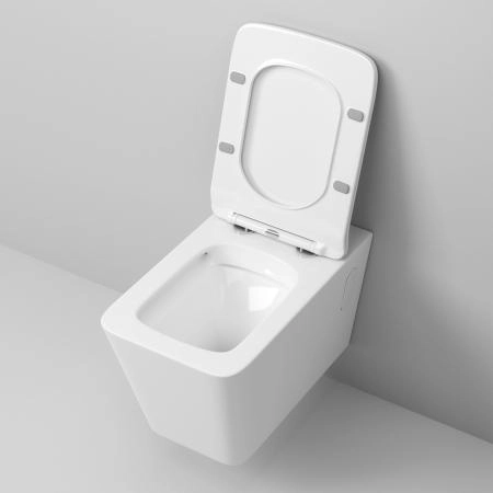 Унитаз Grossman GR-4414S (600*355*410) подвесной безободковый с тонкой крышкой