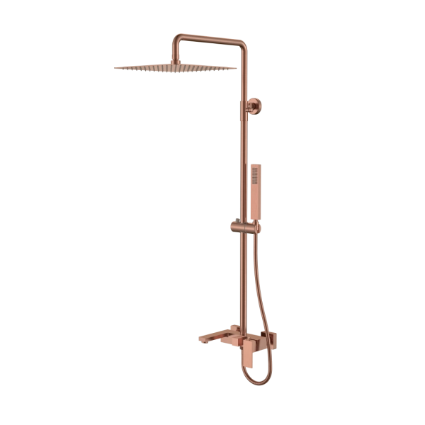 Стойка для душа Boheme QUBIC Copper Brushed 478-CB