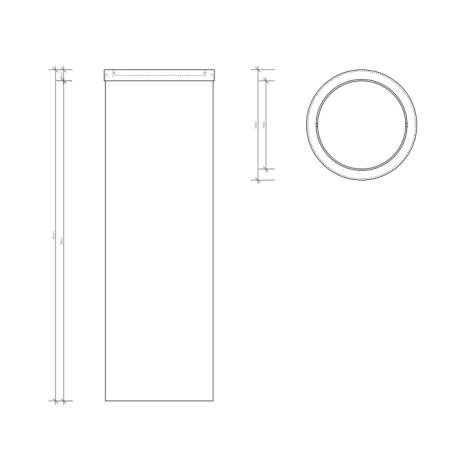 Decor Walther DW 1024 Корзина для бумаги 20xh60см, с крышкой, напольная, цвет: сталь полированная