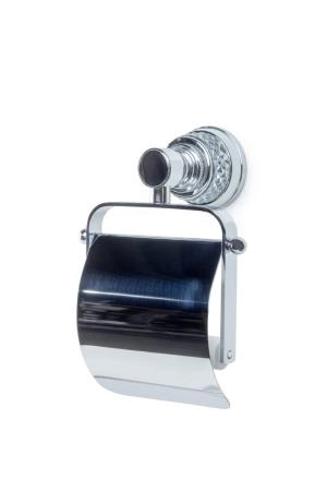 Держатель для туалетной бумаги Boheme с крышкой AURA Chrome 10241-CR