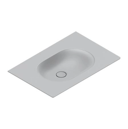 Catalano Sfera Раковина консоль 75x50см, без отв., цвет: Cemento Satinato
