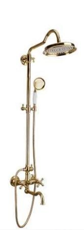 Душевая система Gappo G2489-6 для ванны, золото