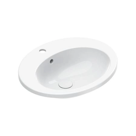 Catalano Italy Раковина 57x47см встраиваемая, с 1 отв., цвет: белый глянцевый