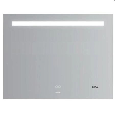 Зеркало Gappo G604-9 с подсветкой ,часами и подогревом 900*700