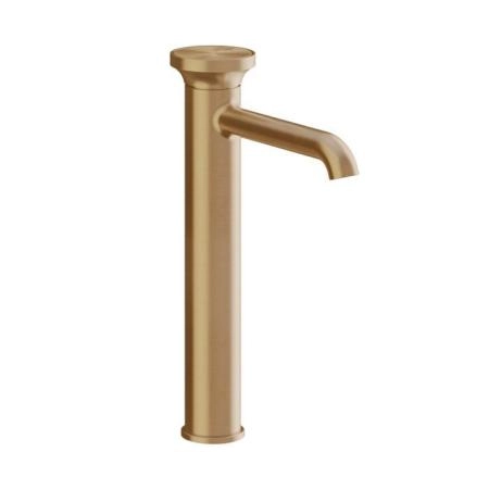 Gessi Origini Смеситель для раковины, на 1 отв. высокий, цвет: Warm Bronze Br. PVD