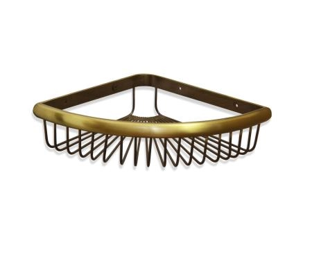 Полка угловая Bronze de Luxe WINDSOR 200х200мм (K25014) бронза