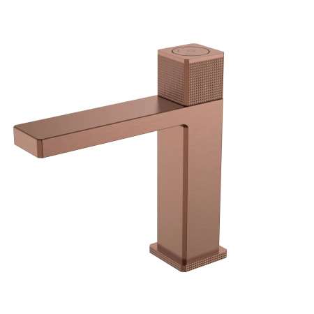 Смеситель автоматический для раковины Boheme QUAD Brushed Bronze 159-BRB