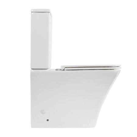 Унитаз Belbagno MARMI BB052CPR напольный безободковый (бачок/сиденье отдельно)