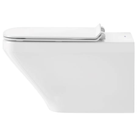 Duravit DuraStyle Унитаз удлиненный подвесной безободковый 62х37см., с креплением, цвет: белый