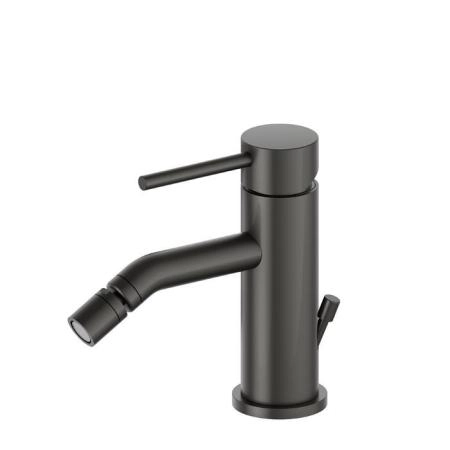 Newform XT Смеситель для биде, 1 отв., с донным клапаном, цвет: carbon satin