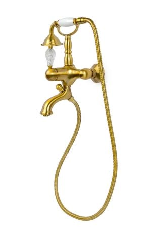 Смеситель для ванны Boheme (душевой комплект)_Комплект 303-CRST