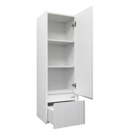 Шкаф-колонна Comforty Марсель-40 00-00012273 белая матовая