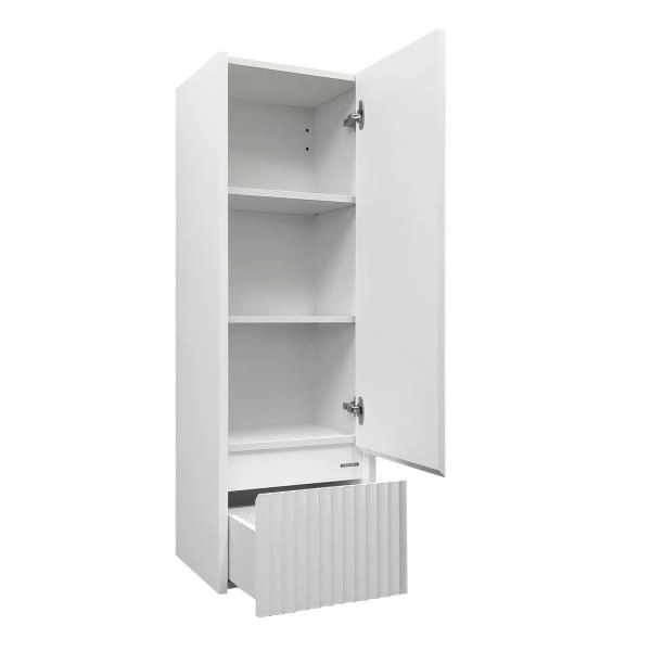 Шкаф-колонна Comforty Марсель-40 00-00012273 белая матовая