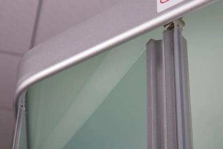 Душевая кабина Esbano 100x100 трапеция матовое стекло ESKB100PR