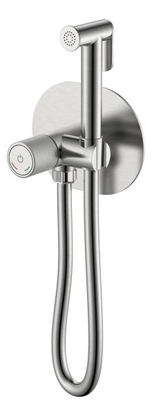 Смеситель гигиенический Boheme TECH Nikel Brush 157-NB