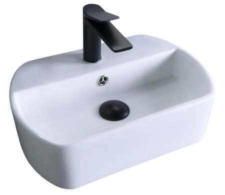 Раковина Gid N9293 45x30 подвесная белая