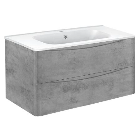 Тумба под раковину Vincea Paola 1000 подвесная, 2 выкатных ящика soft close, Beton