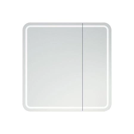 Зеркало-шкаф LED Corozo Алабама 80/С универсальное, белое
