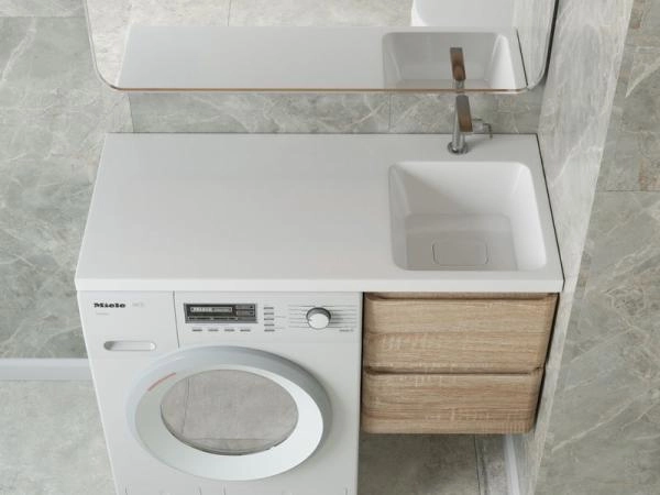 Раковина над стиральной машиной Madera Kamilla 100, правая