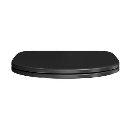 Сиденье Kerama Marazzi POMPEI ПОМПЕИ PO.seat.01\BLK для напольного унитаза, черное глянцевое