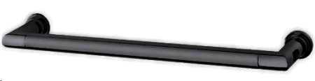 Margaroli Sereno полотенцесушитель электрический (кнопка справа) 520х107x50 мм цвет Black Brushed Nickel BB
