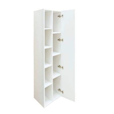 Шкаф-колонна Comforty Милан-40 белый глянец