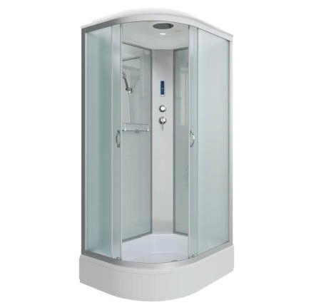 Душевая кабина Niagara NG-33974-14RP 900х700х2150 средний поддон  26см стекло матовое