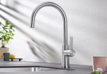Смеситель Blanco Candor 523120 для кухни нержавеющая сталь, нержавеющая сталь