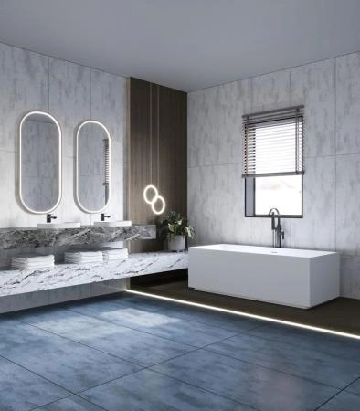 Ванна NT BAGNO NT222 LIETO 1700x750 искусственный камень белый матовый