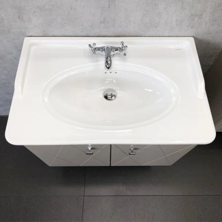 Тумба с раковиной Comforty Кремона-80 латте