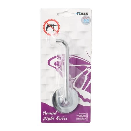 Держатель для туалетной бумаги FIXSEN ROUND FX-92110, хром