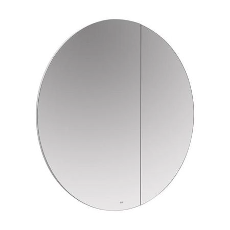 Roca Luna Зеркальный шкаф 80см, SX, с LED-подсветкой с выключателем, цвет: антрацит