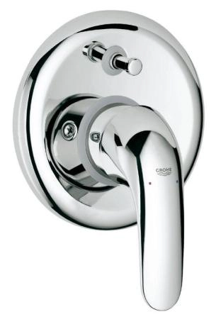 Смеситель Grohe Euroeco 32747000 для ванны, встраиваемый, включает встроенный механизм