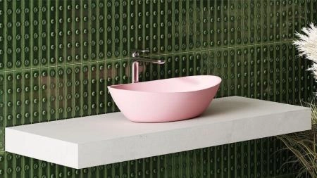 Раковина Salini NOEMI S-Stone покраска RAL матовая 56x34 1101203SMF накладная