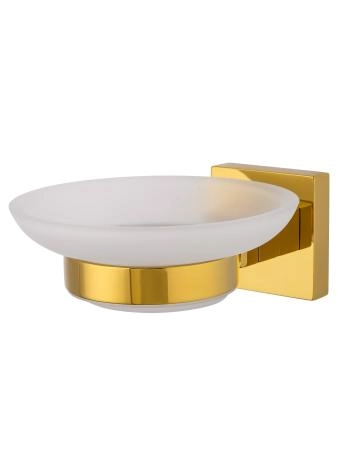 Мыльница с держателем WONZON & WOGHAND POLO, Темное золото (WW-8922-DG)