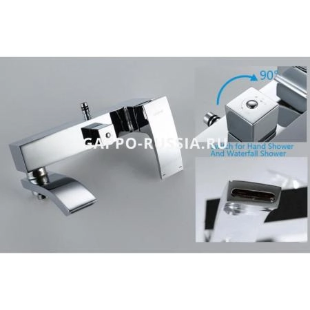 Душевая система Gappo G2407 хром