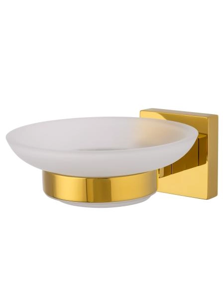 Мыльница с держателем WONZON & WOGHAND POLO, Темное золото (WW-8922-DG)