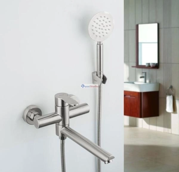 Смеситель для ванны Frap F32801 сатин