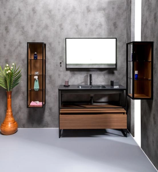 Ящик под консоль Boheme LOFT 120 dark wood, 1 Полка Boheme 894-120-D