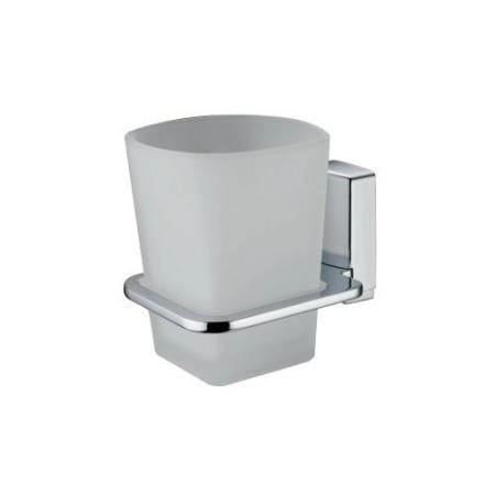 Стакан для зубных щеток WasserKraft Leine K-5028 одинарный хром